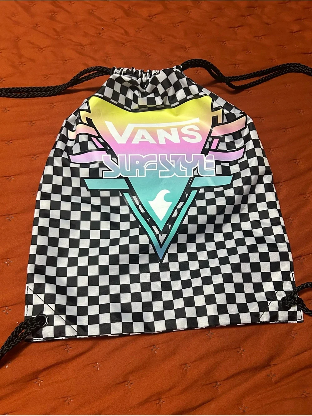 Vans X Surfstyle drawstring backpack
